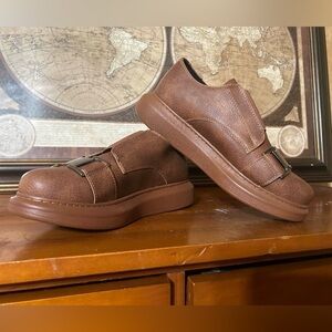 Chekich • Mens Daily Slip on Sneakers in Tan